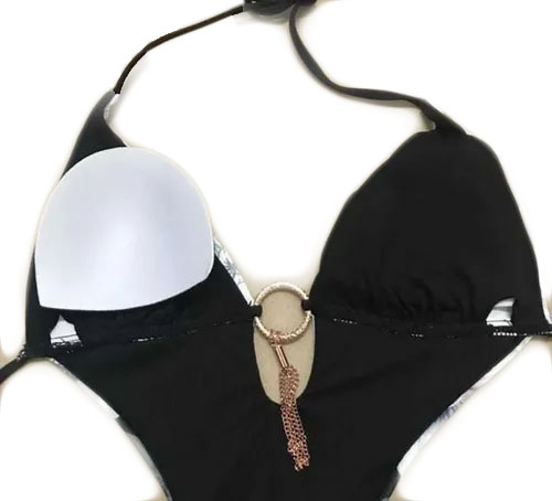 SEXY jednodílné PLAVKY MONOKINY 14122651-2 černá S / M 