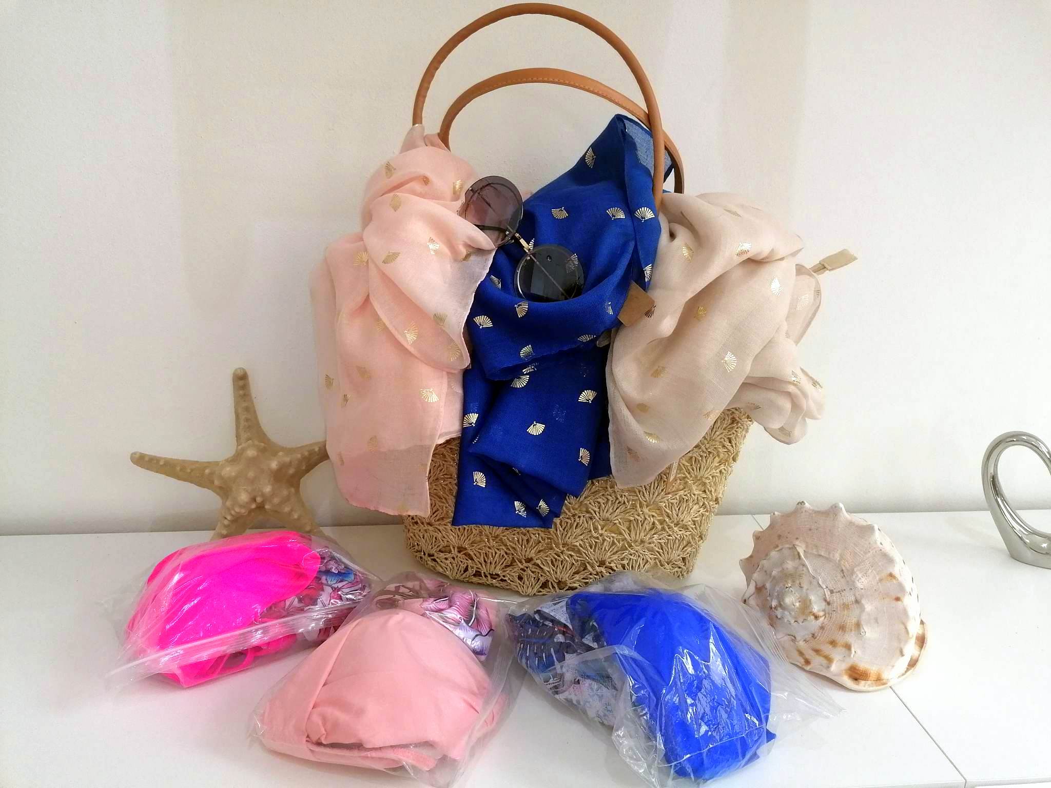 XXL Multifunkční přehoz přes ramena / ruce / pareo / šál / šátek 330242704-8 růžová 190 x 80 cm