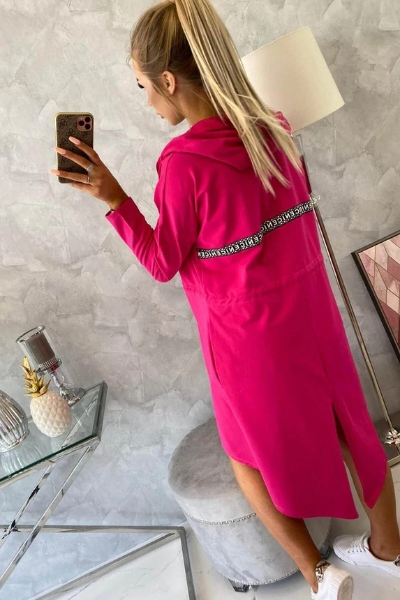 Kesi Dámská dlouhá mikina 8998-6 fuchsiová univerzální 