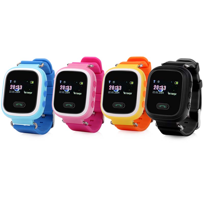 Chytré HODINKY pro děti s GPS, MOBILEM 50003-2 černá NA CESTĚ