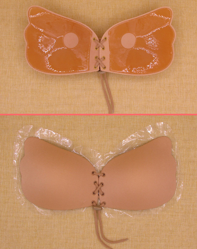 Magická podprsenka MAGIC BRA push-up bez ramínek 415030-1 tělová L
