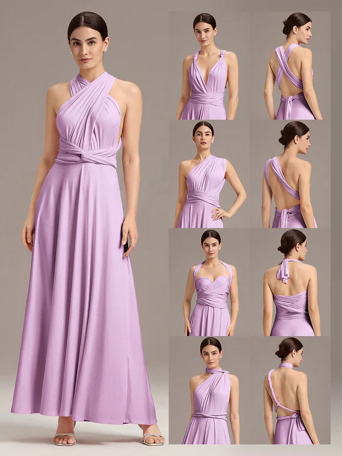 Ever Pretty dámské šaty ES02410-6 lila  univerzální