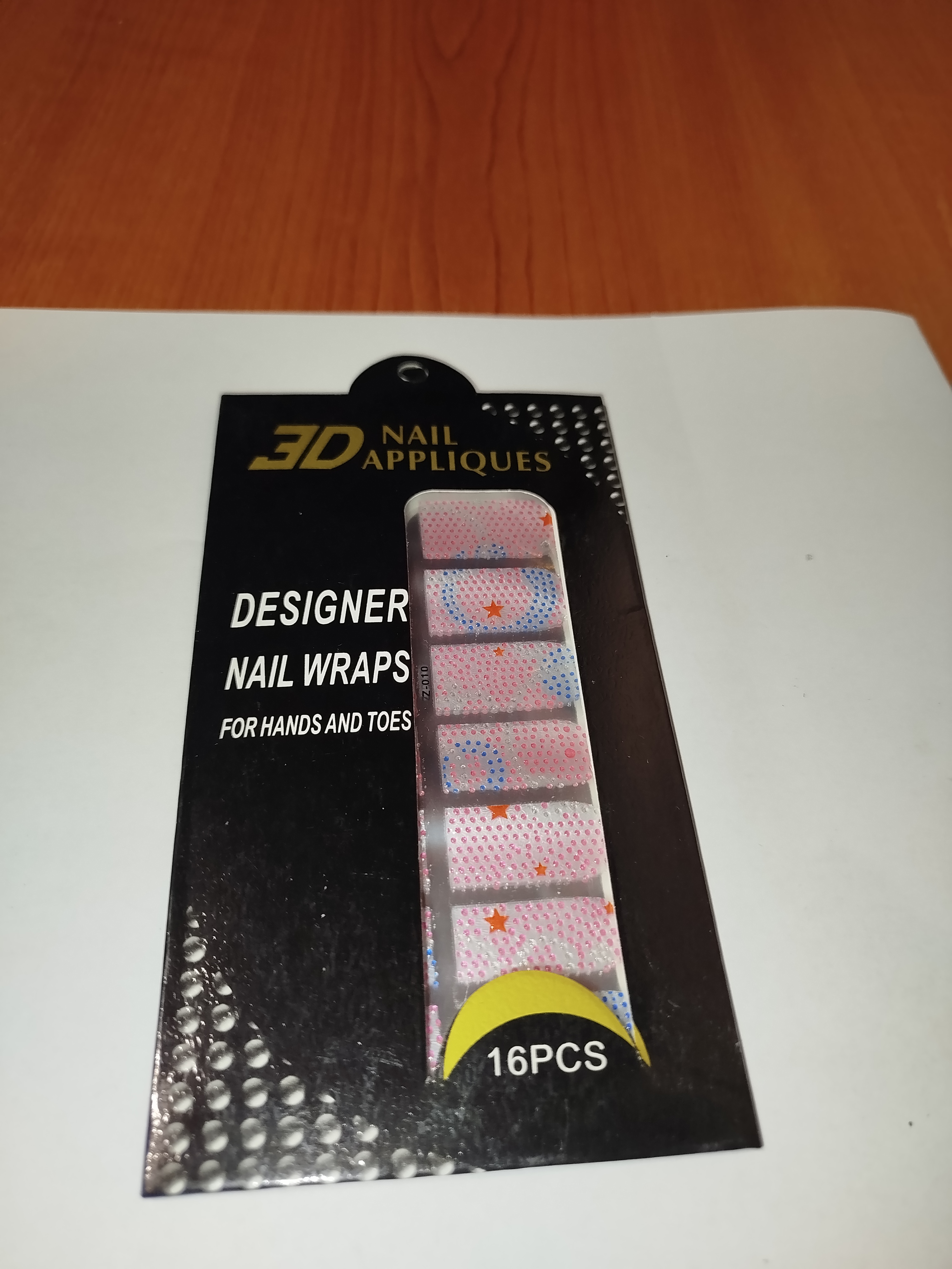 3D luxusní nálepky na nehty 006