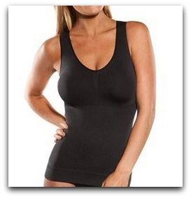 Zeštíhlující TÍLKO bezešvé s podprsenkou 619038 bílá M/L
