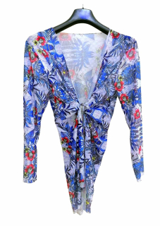 Přehoz / kabátek přes plavky 301610-133 modrá L