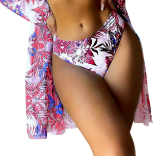 Dámské PLAVKY kalhotky 301610-523 růžová XL