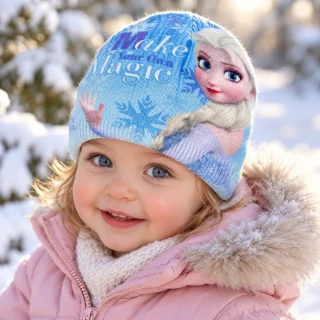 Disney čepice FROZEN ELSA Ledové království 24610-3 modrá - SKLADEM POSLEDNÍ KUS
